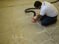 removing surface seal epoxy on an industrial floor repair-webp